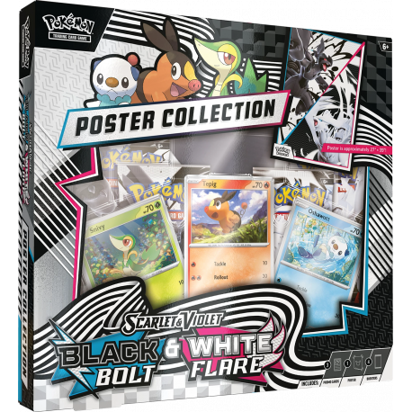 Pokemon - SV10.5 Luce Nera & Fuoco Bianco - Collezione con Poster Unima