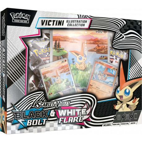 Pokemon - SV10.5 Foudre Noire & Flamme Blanche - Collection Illustration Victini