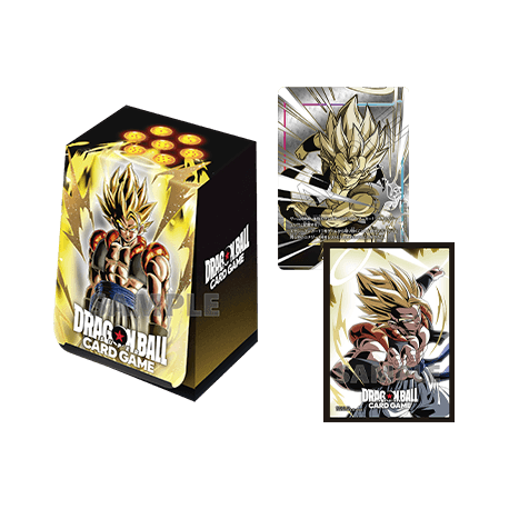 Dragon Ball Super Fusion World - Official Card Case and Card Sleeves Set 02 - Gogeta