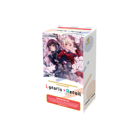 Weiss Schwarz - Lycoris Recoil - Premium Booster Display (6 packs)
