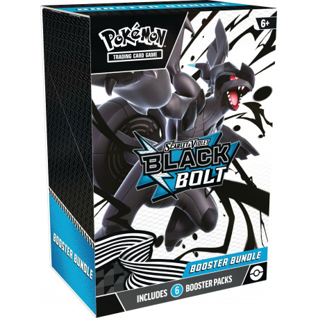 Pokemon - SV10.5 Schwarze Blitze - Boosterbundle (6 Boosterpacks)