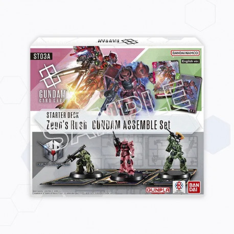 Gundam Card Game - Assemble Starter Set - Zeon's Rush ST03A