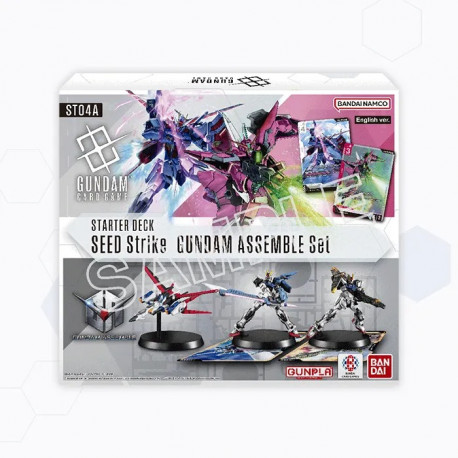 Gundam Card Game - Assemble Starter Set - SEED Strike ST04A