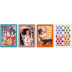 One Piece Card Game - Official Sleeves 10 - Assorted 4 Kinds Sleeves (4x70)