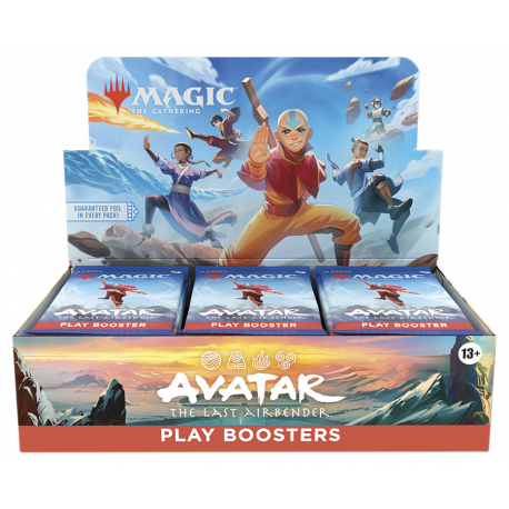 Avatar, le dernier maître de l’air - Boîte de Boosters de Jeu