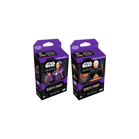 Star Wars: Unlimited - Secrets of Power - Spotlight Deck Set (2 Decks)