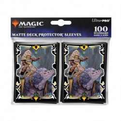 Ultra Pro - Tarkir: Dragonstorm 100 Sleeves - Abzan Commander