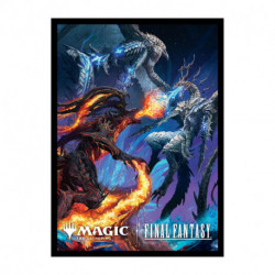Ultra Pro - Magic: The Gathering - FINAL FANTASY 100 Sleeves - Bahamut and Ifrit