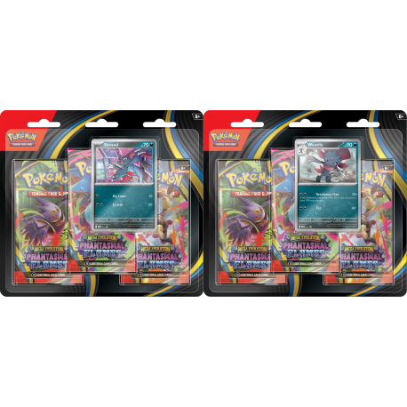 Pokemon - ME02 Flammes Fantasmagoriques - 3-Pack Blister Set