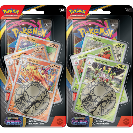 Pokemon - ME02 Flammes Fantasmagoriques - Premium Checklane Blister Set