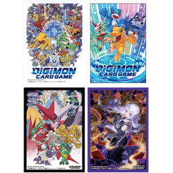 Digimon Card Game - Official Sleeves 2025 Ver.2.0 (4x60)