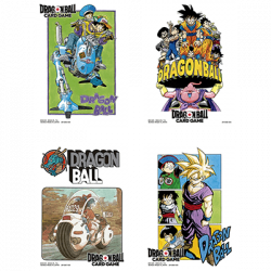 Dragon Ball Super Fusion World - Manga Collection Sleeves - Assorted 4 Kinds Sleeves (4x64)