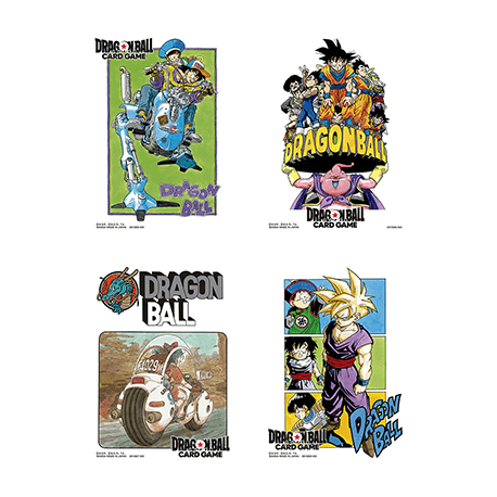 Dragon Ball Super Fusion World - Manga Collection Sleeves - Assorted 4 Kinds Sleeves (4x64)