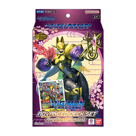 Digimon Card Game - Advanced Deck ST22 - Amethyst Mandala
