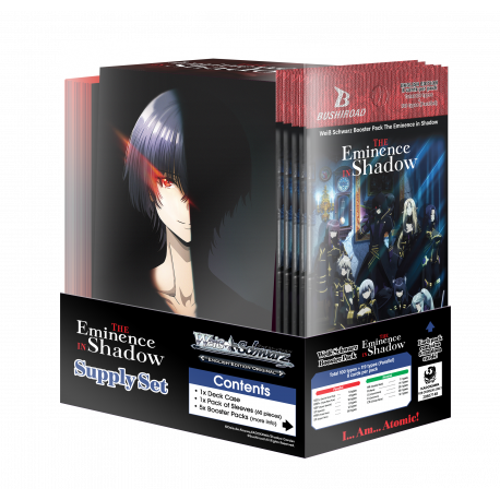 Weiss Schwarz - The Eminence in Shadow - Supply Set