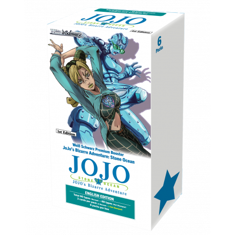 Weiss Schwarz - JoJo's Bizarre Adventure: Stone Ocean - Premium Booster Display (6 packs)