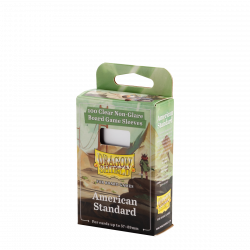 Dragon Shield - Clear/Non-Glare Board Game Sleeves - American Standard