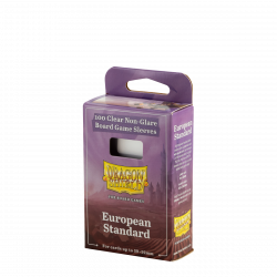 Dragon Shield - Clear/Non-Glare Board Game Sleeves - European Standard