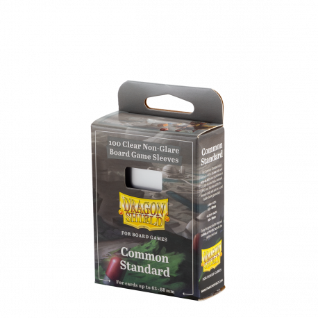 Dragon Shield - Clear/Non-Glare Board Game Sleeves - Common Standard