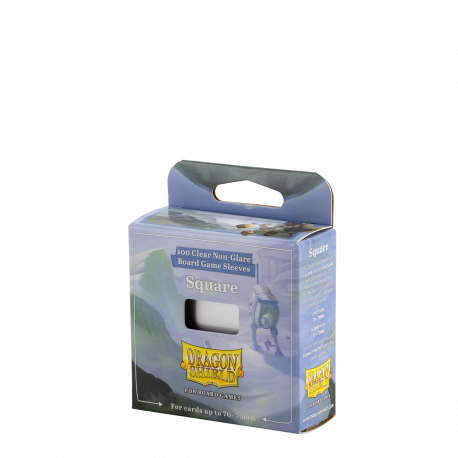 Dragon Shield - Clear/Non-Glare Board Game Sleeves - Square