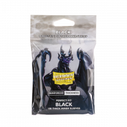 Dragon Shield - Perfect Fit Thick Inner 100 Sleeves - Clear