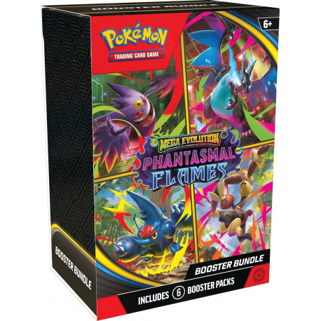 Pokemon - ME02 Fatale Flammen - Boosterbundle (6 Boosterpacks)