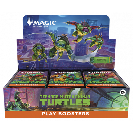 Teenage Mutant Ninja Turtles - Play Booster Display