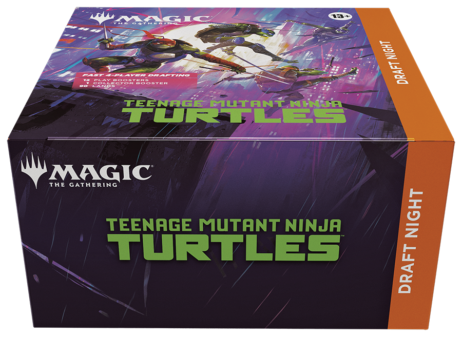 シュリンク付き MTG 英語版 draft night TURTLES Teenage Mutant Ninja Turtles - Draft Night - The Mana Shop