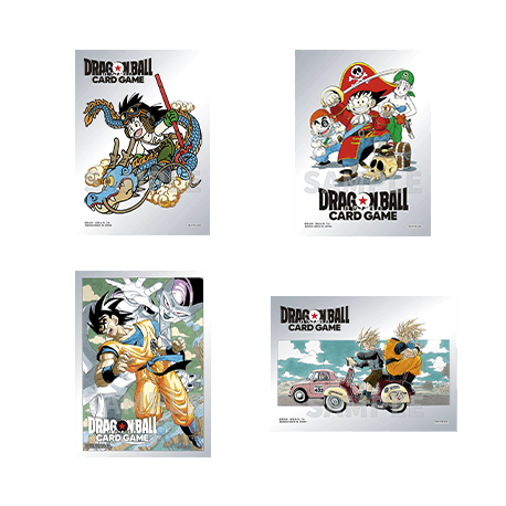 Dragon Ball Super Fusion World - Manga Collection SP Official Card Sleeves 4 - Assorted 4 Kinds Sleeves (4x64)