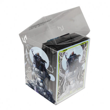 Ultra Pro - Edge of Eternities 100 Sleeves in Clear Box - Tezzeret, Cruel Captain
