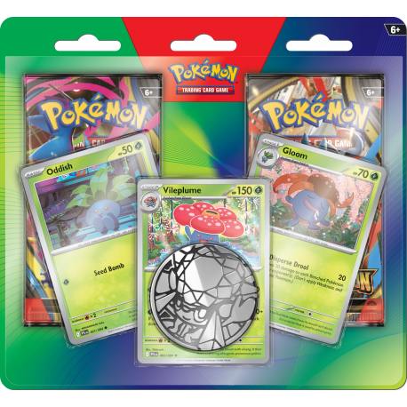 Pokemon - Enhanced 2-Pack Blister - Oddish, Gloom & Vileplume