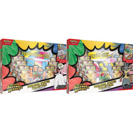 Pokemon - ME02.5 Ascended Heroes - Premium Poster Collection Set