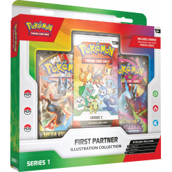 Pokemon - Collezione Illustrazione Primi Compagni d’Avventura - Serie 1