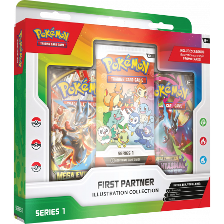 Pokemon - ME02.5 Ascended Heroes - First Partner Illustration Collection: Series 1