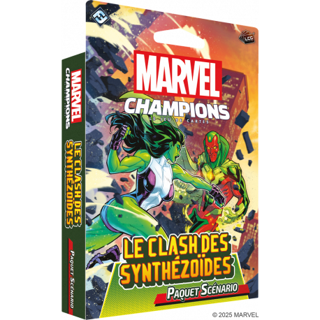 Marvel Champions - Paquet Scénario - Le Clash des Synthézoïdes
