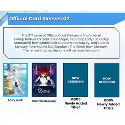 Gundam Card Game - Official Card Sleeve 02 (4x70)