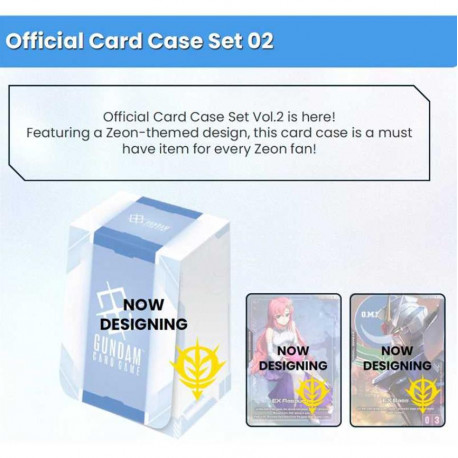 Gundam Card Game - Official Card Case Set 02