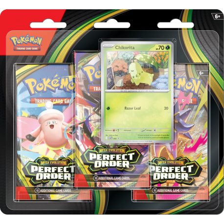 Pokemon - ME03 Équilibre Parfait - 3-Pack Blister Set