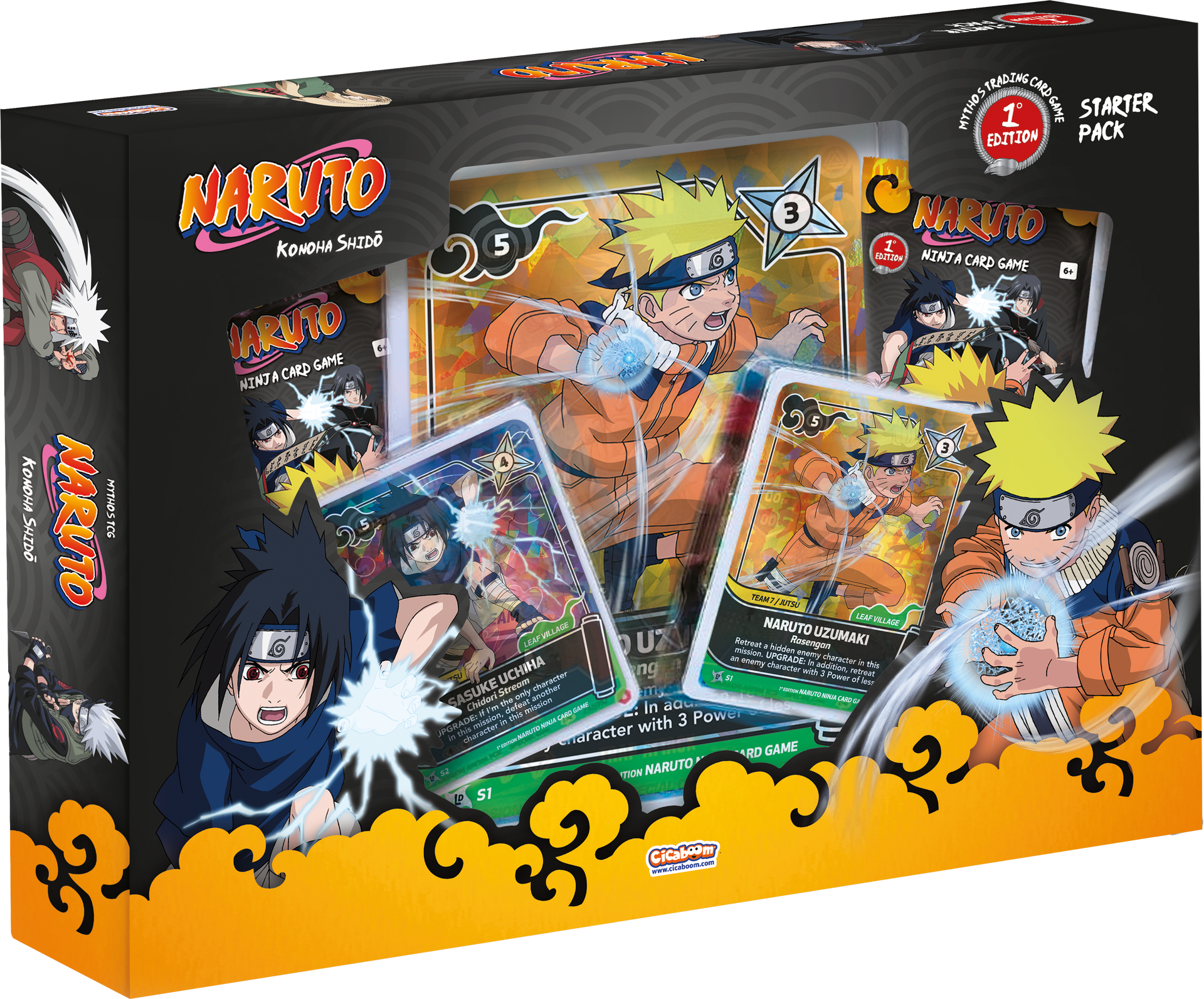 Naruto Mythos TCG - Konoha Shidō 1st Edition - Starter Pack - The