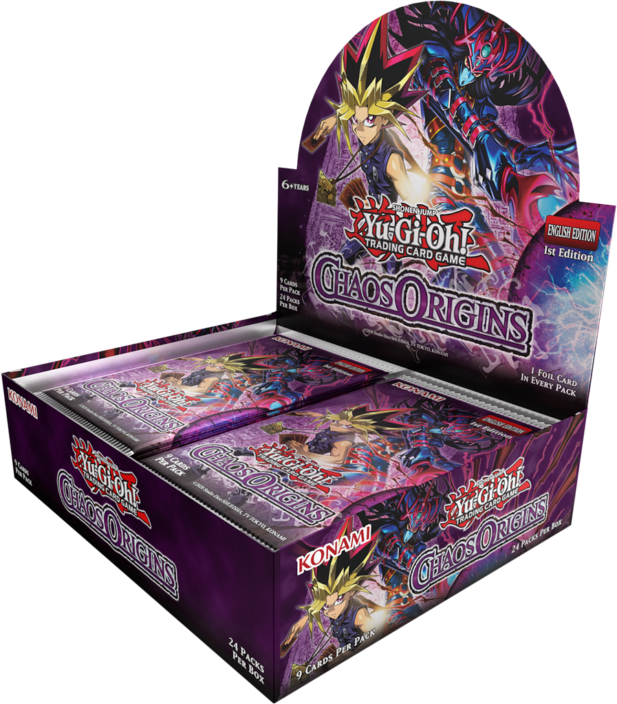 遊戯王OCG CHAOS ORIGINS 6 box Yu-Gi-Oh! - Chaos Origins - Booster Display (24 Packs) - The Mana Shop