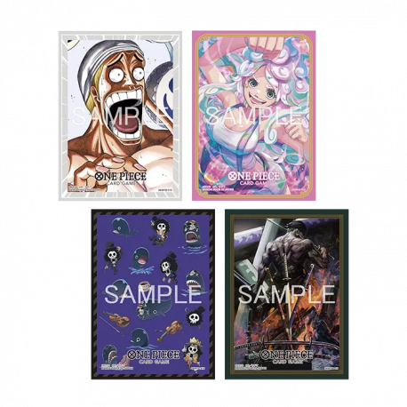 One Piece Card Game - Official Sleeves 14 - Assorted 4 Kinds Sleeves (4x70)