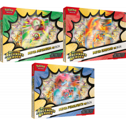 Pokemon - ME02.5 Ascended Heroes - ex Boxes Set (Mega Meganium ex, Mega Emboar ex, and Mega Feraligatr)