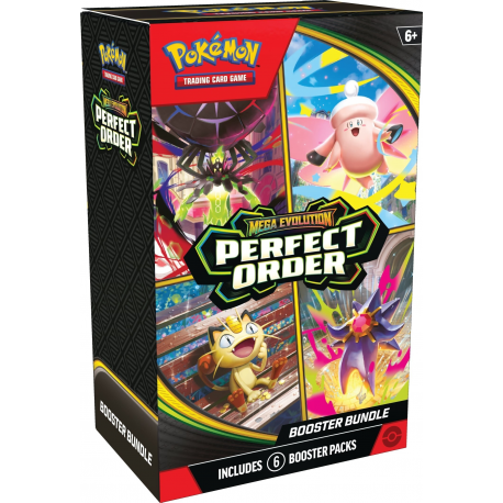 Pokemon - ME03 Optimale Ordnung - Boosterbundle (6 Boosterpacks)