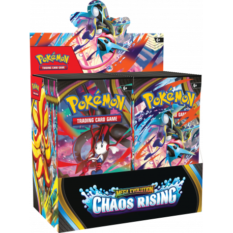 Pokemon - ME04 Chaos Rising - Booster Display (36 Boosters)