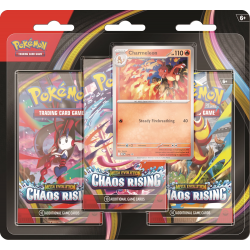 Pokemon - ME04 Caos Nascente - 3-Pack Blister
