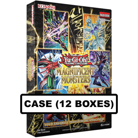 Yu-Gi-Oh! - Magnificent Monsters - Case (12 Boxes)