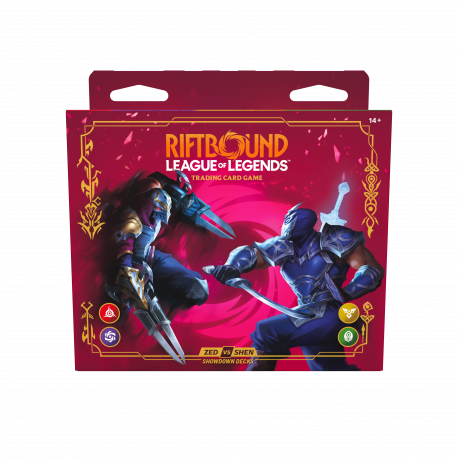 Riftbound: League of Legends TCG - Vendetta - Showdown Decks Zed Vs Shen