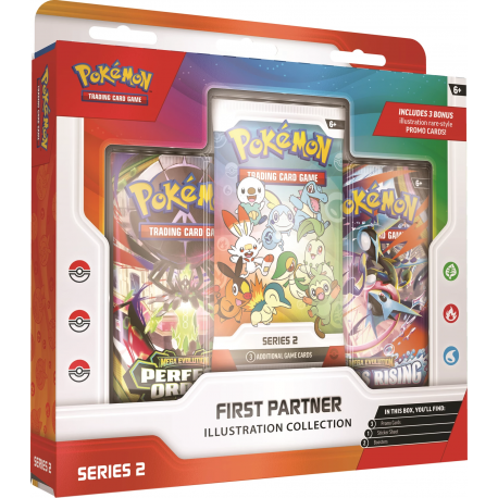 Pokemon - Erste Partner Illustrations-Kollektion - Serie 2