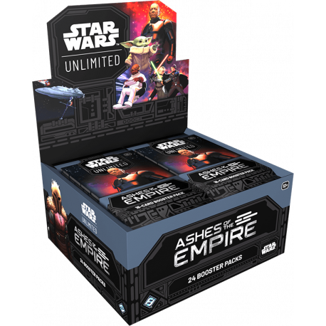 Star Wars: Unlimited - Ashes of the Empire - Booster Display (24 Booster)