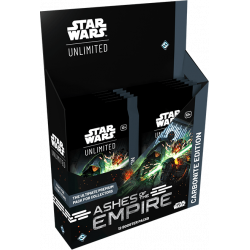 Star Wars: Unlimited - Ashes of the Empire - Carbonite Booster Display (12 Booster)
